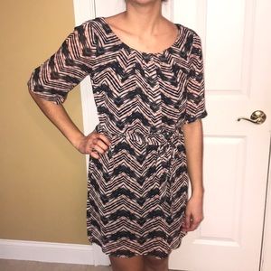 Pink and Black Dress for Work